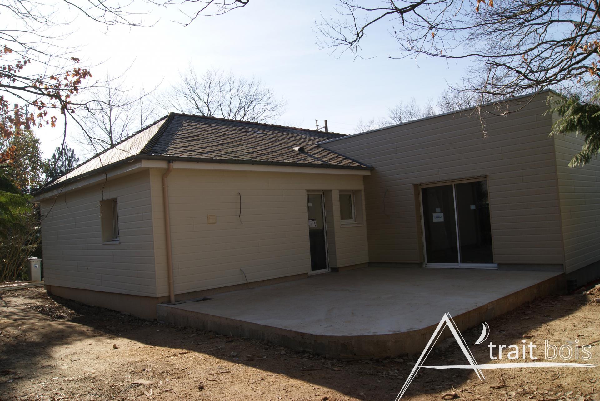 Construction maison en bois - Avrillé