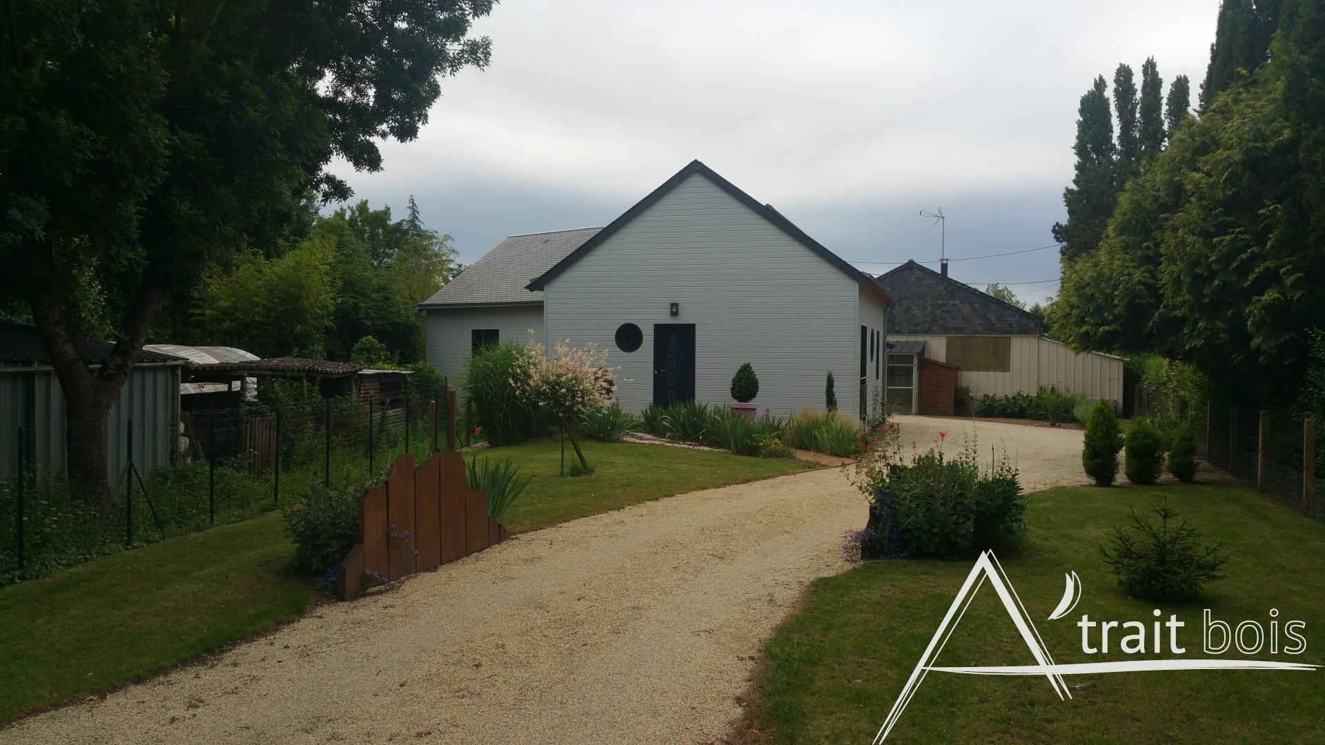 Construction maison en bois - Beaufort en Anjou